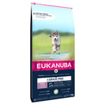 Eukanuba Grain Free Puppy Large Breed lammas - säästöpakkaus: 2 x 12 kg