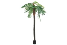 Be Basic Kunstig palmetre med potte 305 cm grønn -