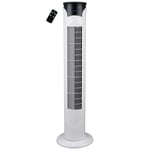 32" Tower Fan Remote 3 Speed Timer Slim Tall Quiet Oscillating Home Air Cooling