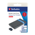 refurbished Verbatim mobile Hard Drive 1 TB ekstern harddisk