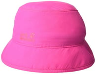Jack Wolfskin Supplex Safari Hat Kids Cap - Pink Peony, Small