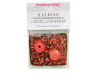 Mini Strawberry Delight  Mörk choklad med jordgubbar 20g