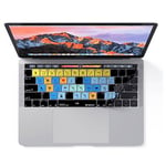 Editors Keys Cubase Keyboard Cover for MacBook Pro with Touchbar 13,-15