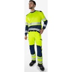 HiVis Gröna stretchbyxor klass