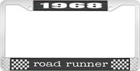 OER LF121668A nummerplåtshållare 1968 road runner - svart