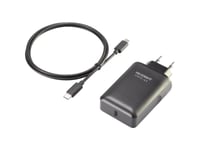 Voltcraft Usb-Laddare Lämplig För: Raspberry Pi Utgångsström Max. 3 A 1 X Usb, Usb-C®-Uttag Usb Power Delivery (Usb-Pd)