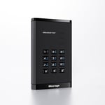 iStorage diskAshur PRO3 HDD 1 To – Disque dur portable sécurisé – Certifié FIPS Niveau 3 – Protégé par mot de passe – Résistant à la poussière et à l’eau – Chiffrement matériel