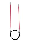 KNIT PRO KP47151 Zing: Fixed Circular Knitting Pins: 100cm x 2.00mm, 2mm, Pink