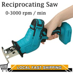 Cordless Powerful Reciprocating Saw 18V Electric Wood Metal Cutting Hand Held