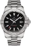 Breitling A17328101B1A1 Avenger Automatic 42 Musta/Teräs Ø42 mm