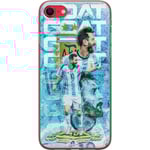 Apple iPhone SE (2022) Genomskinligt Skal Messi