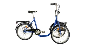 Monark Trehjulig cykel 523 med 2 hjul fram Onesize