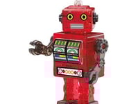 Bard Kristallpussel Robot Röd (224454)
