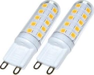 Trio G9 Led Lempa, 3000 K, 300 Lm, Pakuotėje 2, Reguliuojamas