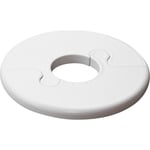 Rosett alu fit 18 mm, vit