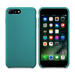 iPhone 7/8 Plus Mobilskal i Silikon – Ljusblå