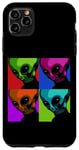 Coque pour iPhone 11 Pro Max Extraterrestre Pop Art | Alien moderne du milieu du siècle