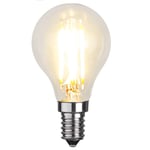 Star Trading LED-Lampa E14 Klotlampa Klar 5,9W 806lm 3000K Dimbar