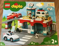 LEGO DUPLO 10948 Parking Garage 112 pieces age 2+ in hand  NEW lego sealed ~