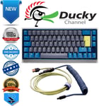 Ducky One 3 Daybreak SF Cherry Red MX Switch RGB Gaming Keyboard+ FREE PremiCord