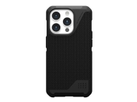 UAG Rugged Case for Apple iPhone 15 Pro [6.1in] - Metropolis LT Kevlar Black - Baksidesskydd för mobiltelefon - MagSafe-kompatibilitet - DuPont Kevlar, termoplastisk polyuretan (TPU) - kevlar black - för Apple iPhone 15 Pro