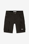 Name it kids - Cargoshorts nkmRyan Reg Twi L Shorts - Svart
