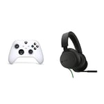 Xbox Wireless Controller – Robot White + Xbox Stereo Headset