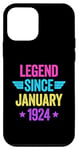 Coque pour iPhone 12 mini Legend Since January 1924