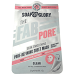 Soap and Glory The Fab Pore Refining Smoothing Sheet Face Mask