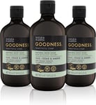 Baylis & Harding Goodness Oud, Cedar & Amber Bath Soak, 500 Ml (Pack of 3) - Veg