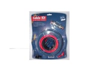 KIT CABLE RCA + CABLE ALIM 35MM2 + PORTE FUSIBLE + FUSIBLE + 4 COSSES