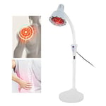 Infrared Red Therapy Light, Heating Floor Stand Lamp, 275W High Efficiency Adjustable Healing Lamp with Timer, Thermotherapy Lamp for Relieve Joint Muscle Pain Anti Aging Improving Blood Circulation