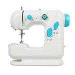 smzzz HOME GARDEN Portable Mini Sewing Machine Basic Electric Sewing Machine with Foot Pedal Suitable Two-line Two-speed Multi-function for Beginners Home Gifts high and Low