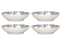 Rococo Silk Set Of 4 Pasta Bowls