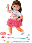BABY BORN born Sister Play and Style Brunette Doll - 17inch/43cm