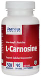 L-Carnosine, Beta-Alanyl-L-Histidine, 500 mg, 90 Capsules - Jarrow Formulas