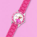 Barbie Pink Time Teacher Strap Watch