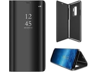 Mocco Clear View Cover Case For Xiaomi Redmi Note 8 Black