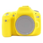 PULUZ Étui de protection en silicone souple pour appareil photo numérique Canon EOS 90D Jaune