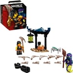 LEGO LEGO® 71733 NINJAGO® Cole contre le guerrier fantôme, jeu de bataille épique comprenannt 2 miniatures guerriers ninja