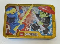 Lego Ninjago Jay vs Bone Hunter Minifigures 112327 in Metal Tin - NEW
