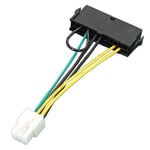24-pin till 6-pin ATX-strömadapterkabelkonverterkabel för Acer 6-pin moderkort