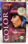 Hair Dye Color Cream plus Keratin Vibrant Color Soft Healthy Hair Burgundy Color
