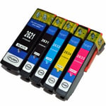 5 Compatible Ink Cartridges Fits For Epson XP-615 XP-620 XP-625 XP-700 XP-710