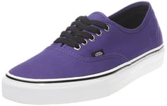 Vans Unisex-Adult Authentic Dark Purple/True White Trainer VNJV5RU 10.5 UK
