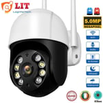 5MP PTZ Wireless Camera Outdoor WIFI IP CCTV Security Camera Smart IR HD Calving