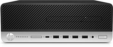 HP ProDesk 405 G4 Small-Form-Factor-PC (9LB32EA) Système PC, Noir/Argent