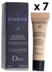 7 x Dior Forever Foundation 4N (040) Neutral 21ml (7 x 3ml)