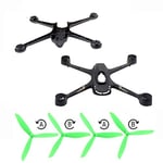 XUSUYUNCHUANG H501S X4 RC Quadcopter Aircraft Body Parts Triangle Blade Remote Control Aircraft Body Parts Drone Accessories (Color : GREEN)