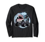 Monster Truck Sharks Are My Jam Shark Monster Truck Birthday Long Sleeve T-Shirt